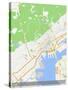 Kobe, Japan Map-null-Stretched Canvas