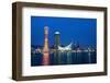 Kobe Port in Japan-sahachat-Framed Photographic Print