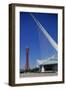 Kobe Port Tower and Maritime Museum, Meriken Park, Kobe, Kansai, Japan-null-Framed Giclee Print