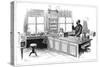 Koch And Tuberculosis, 19th Century-Science Photo Library-Stretched Canvas