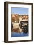 Kocher River and Old Town, Schwaebisch Hall, Hohenlohe, Baden Wurttemberg, Germany, Europe-Markus Lange-Framed Photographic Print