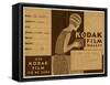 Kodak Film Wallet for Photographs and Negatives 1939-null-Framed Stretched Canvas