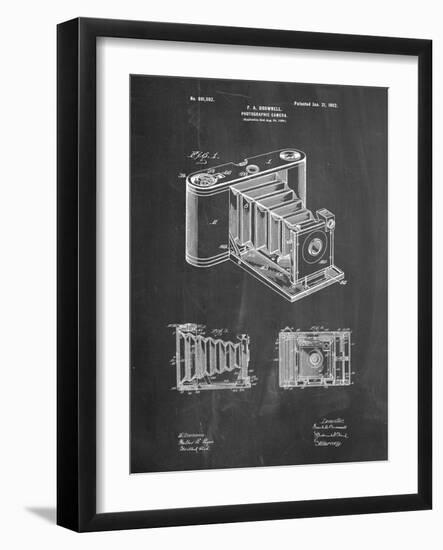 Kodak Pocket Folding Camera Patent-Cole Borders-Framed Art Print