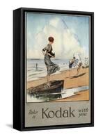 Kodak-Claude A Shepperson-Framed Stretched Canvas