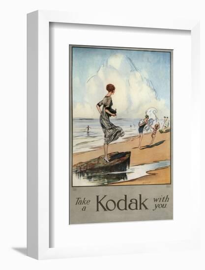 Kodak-Claude A Shepperson-Framed Photographic Print