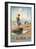 Kodak-Claude A Shepperson-Framed Photographic Print