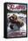Kodiak, Alaska - Grizzly Bear Fishing-Lantern Press-Framed Stretched Canvas