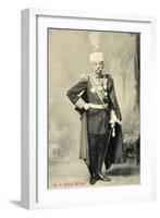 König Peter Von Serbien, Uniform, Mütze, Säbel-null-Framed Giclee Print