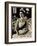 Königin Elisabeth Ii Von England, Juwelen, Krone-null-Framed Giclee Print