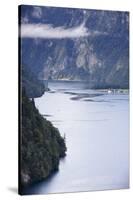 Königssee, Berchtesgaden NP, Bavaria, GER: Fjord-Like Königssee, St. Bartholomä Pilgrimage Church-Axel Brunst-Stretched Canvas