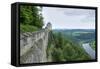 Koenigstein Fortress, Saxon Switzerland, Saxony, Germany, Europe-Hans-Peter Merten-Framed Stretched Canvas