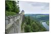 Koenigstein Fortress, Saxon Switzerland, Saxony, Germany, Europe-Hans-Peter Merten-Stretched Canvas
