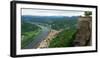 Koenigstein Fortress, Saxon Switzerland, Saxony, Germany, Europe-Hans-Peter Merten-Framed Photographic Print