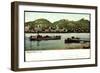 Königswinter Westfalen, Ortschaft, Dampfer, Fähre-null-Framed Giclee Print