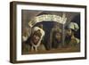 Koepfe Dreier Biblischer Propheten-Quinten Massys-Framed Giclee Print