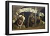 Koepfe Dreier Biblischer Propheten-Quinten Massys-Framed Giclee Print