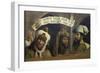 Koepfe Dreier Biblischer Propheten-Quinten Massys-Framed Giclee Print