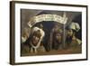 Koepfe Dreier Biblischer Propheten-Quinten Massys-Framed Giclee Print