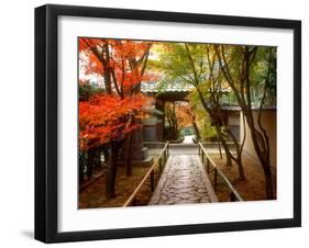 Koetsuji Temple in Autumn-null-Framed Photographic Print