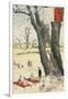 Koganei, Cherry Blossoms from Sketches of Famous Places in Japan, 1896-Kobayashi Kiyochika-Framed Giclee Print