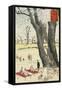 Koganei, Cherry Blossoms from Sketches of Famous Places in Japan, 1896-Kobayashi Kiyochika-Framed Stretched Canvas