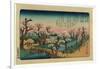 Koganeibashi No Sekisho-Utagawa Hiroshige-Framed Giclee Print