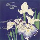 Irises, C. 1890-1900-Kogyo Tsukioka-Laminated Art Print