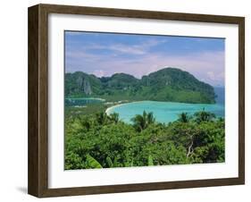 Koh Phi Phi, Limestone Island That Typifies the Coastline Around Phuket and Krabi, Thailand, Asia-Robert Francis-Framed Photographic Print