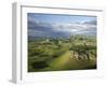 Kohinurakau Range and Mount Erin, Hawkes Bay, North Island, New Zealand-David Wall-Framed Photographic Print