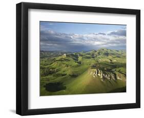 Kohinurakau Range and Mount Erin, Hawkes Bay, North Island, New Zealand-David Wall-Framed Photographic Print