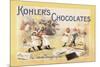 Kohler's Chocolates-null-Mounted Premium Giclee Print