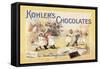 Kohler's Chocolates-null-Framed Stretched Canvas