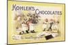 Kohler's Chocolates-null-Mounted Premium Giclee Print