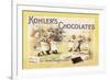 Kohler's Chocolates-null-Framed Art Print