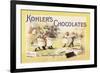 Kohler's Chocolates-null-Framed Art Print