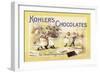 Kohler's Chocolates-null-Framed Art Print