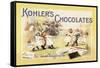 Kohler's Chocolates-null-Framed Stretched Canvas