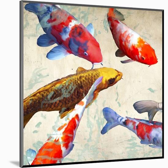 Koi 1-Teo Rizzardi-Mounted Art Print