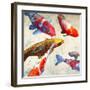 Koi 1-Teo Rizzardi-Framed Art Print