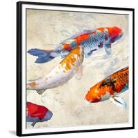 Koi 2-Teo Rizzardi-Framed Art Print