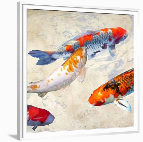 Koi 2-Teo Rizzardi-Framed Art Print