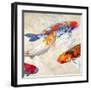 Koi 2-Teo Rizzardi-Framed Art Print