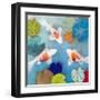 Koi 2-Aleah Koury-Framed Art Print