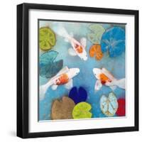 Koi 2-Aleah Koury-Framed Art Print