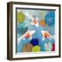 Koi 2-Aleah Koury-Framed Art Print