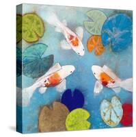 Koi 2-Aleah Koury-Stretched Canvas