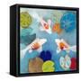 Koi 2-Aleah Koury-Framed Stretched Canvas