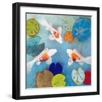 Koi 2-Aleah Koury-Framed Art Print