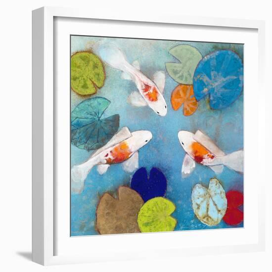 Koi 2-Aleah Koury-Framed Art Print