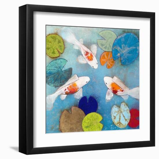 Koi 2-Aleah Koury-Framed Art Print